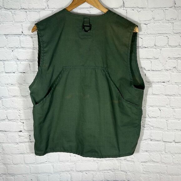 Eagle Claw Fishing Vest Size S/M Green Performance Fishing Gear Tactical - Picture 5 of 7